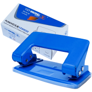 Perforator metalic, 10 coli, cu indicator ajustabil